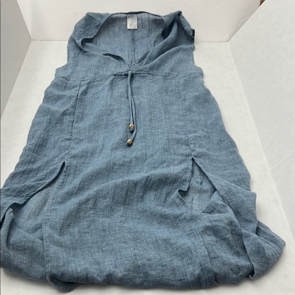 Kona Sol Blue Swim Coverup - Picture 1 of 4